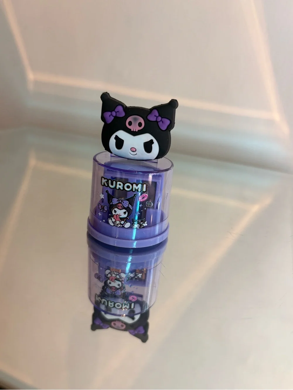 Kuromi pencil sharpener